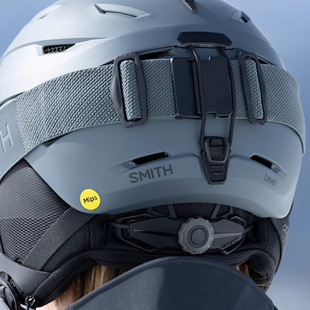 Snowboard Helmet Smith Level Mips matte slate 2024 - 2