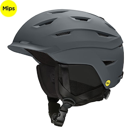 Snowboard Helmet Smith Level Mips matte slate 2024 - 1