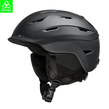 Snowboard Helmet Smith Liberty matte black pearl 2024 - 1