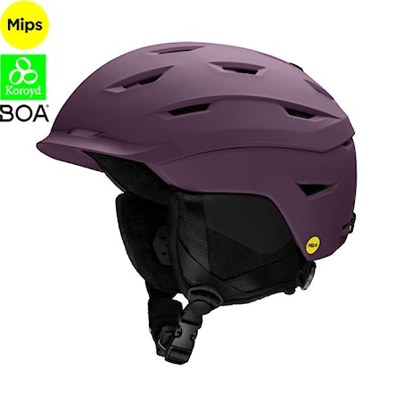 Snowboard Helmet Smith Liberty Mips matte amethyst 2024 - 1