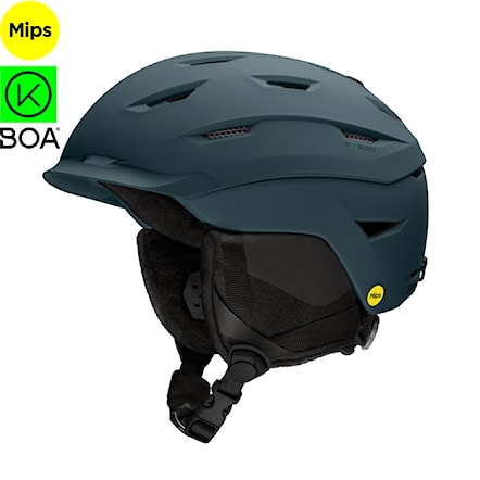Snowboard Helmet Smith Liberty Mips matte pacific 2024 - 1