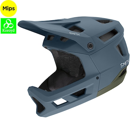 Kask rowerowy Smith Mainline Mips matte stone/moss 2023 - 1