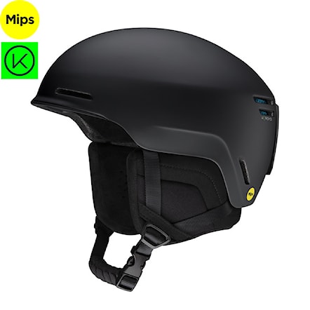 Snowboard Helmet Smith Method Mips matte black 2024 - 1