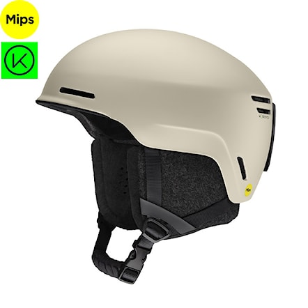 Snowboard Helmet Smith Method Mips matte bone 2024 - 1