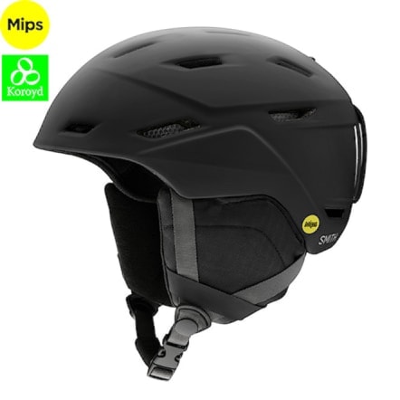 Snowboard Helmet Smith Mission Mips matte black 2024 - 1