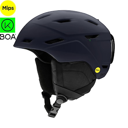 Kask snowboardowy Smith Mission Mips matte midnight navy 2025 - 1