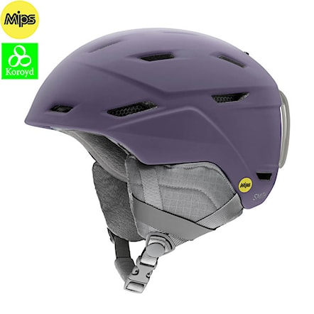 Snowboard Helmet Smith Prospect Jr. Mips matte violet 2021 - 1