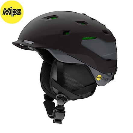 Snowboard Helmet Smith Quantum Mips matte black charcoal 2020 - 1