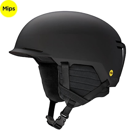 Snowboard Helmet Smith Scout Mips matte black 2024 - 1