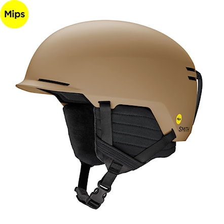 Snowboard Helmet Smith Scout Mips matte sandstorm 2024 - 1