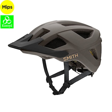 Kask rowerowy Smith Session Mips matte gravy 2021 - 1