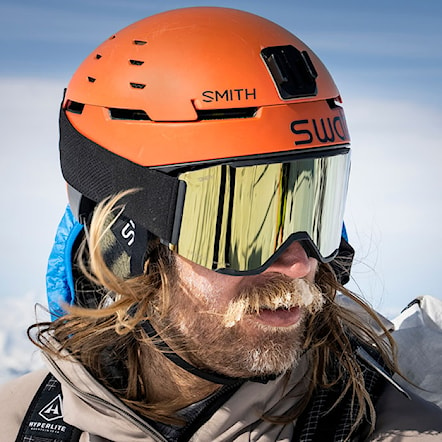 Kask snowboardowy Smith Summit Mips matte carnelian/black 2024 - 2