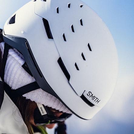 Snowboard Helmet Smith Summit Mips matte white/slate 2024 - 2
