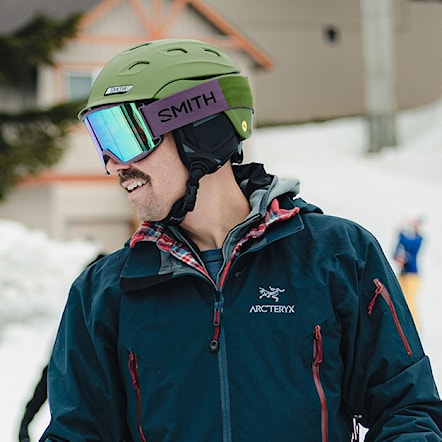 Snowboard Helmet Smith Vantage M Mips matte olive 2023 - 4