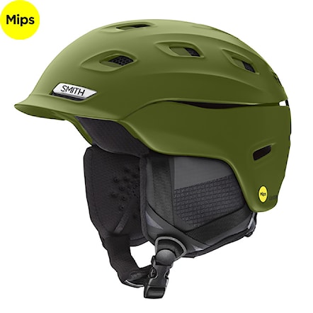 Snowboard Helmet Smith Vantage M Mips matte olive 2023 - 1
