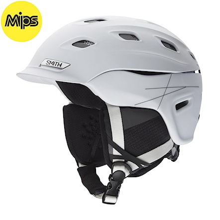 Snowboard Helmet Smith Vantage Mips matte white 2018 - 1