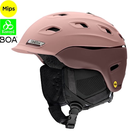 Snowboard Helmet Smith Vantage W Mips matte rock salt tann 2021 - 1