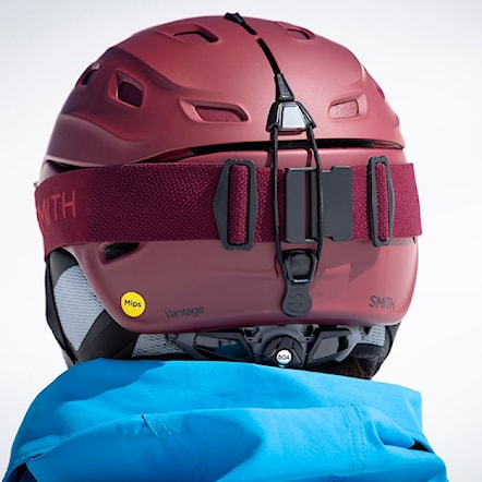 Snowboard Helmet Smith Vantage W Mips matte sangria 2023 - 4