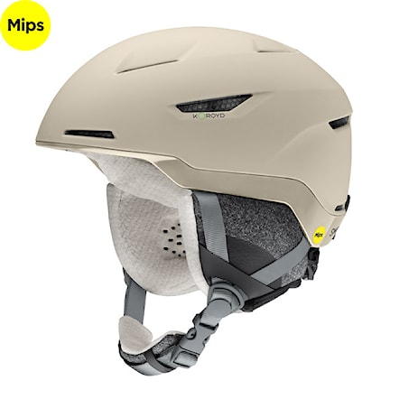 Kask snowboardowy Smith Vida Mips matte bone 2024 - 1