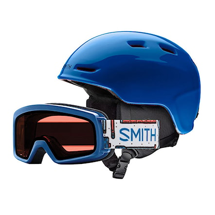 Snowboard Helmet Smith Zoom Jr./rascal blue 2019 - 1