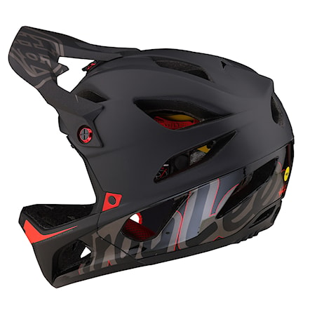 Bike Helmet Troy Lee Designs Stage Mips signature black 2024 - 2