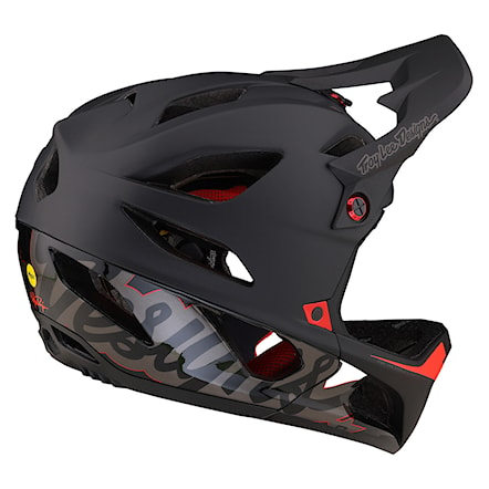 Bike Helmet Troy Lee Designs Stage Mips signature black 2024 - 4