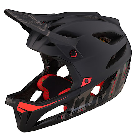 Bike Helmet Troy Lee Designs Stage Mips signature black 2024 - 7