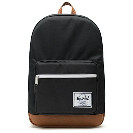 Backpack Herschel Pop Quiz black/tan synthetic leather 2020 - 1