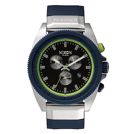 Watch Nixon Rover Chrono midnight blue/volt green 2015 - 1