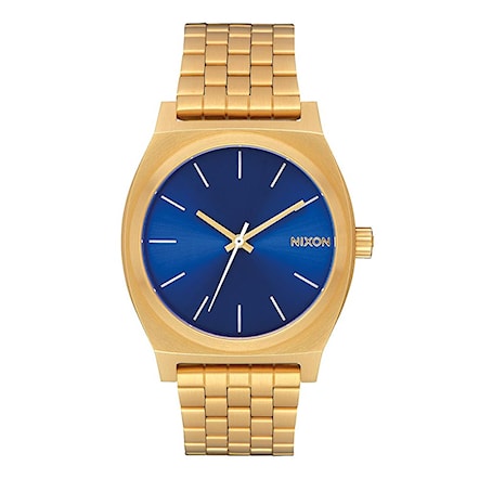 Watch Nixon Time Teller all gold/blue sunray 2018 - 1