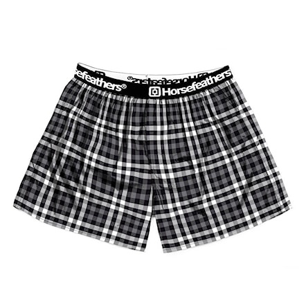 Boxer Shorts Horsefeathers Clay grayscale - 1