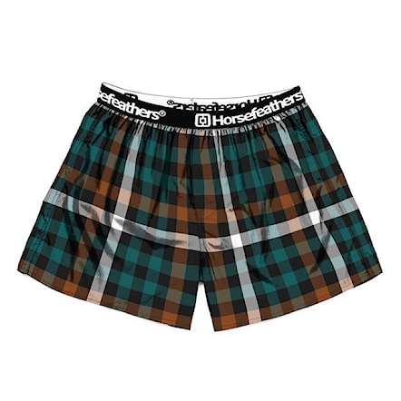 Boxer Shorts Horsefeathers Clay teal green - 1