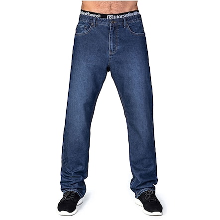 Jeans/kalhoty Horsefeathers Cliff dark blue 2020 - 1