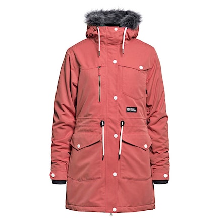 Winter Jacket Horsefeathers Luann spiced coral 2021 - 1