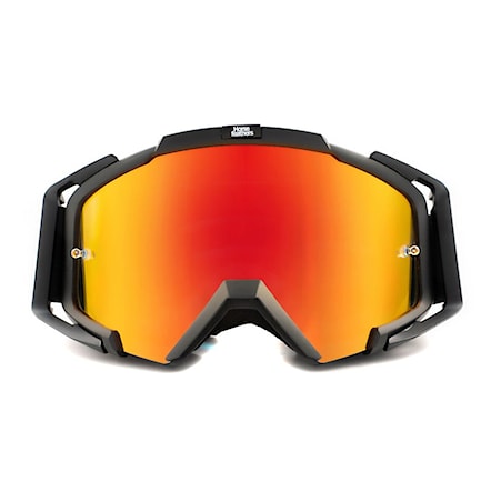 Bike Eyewear Horsefeathers Patriot black | mirror red - 2