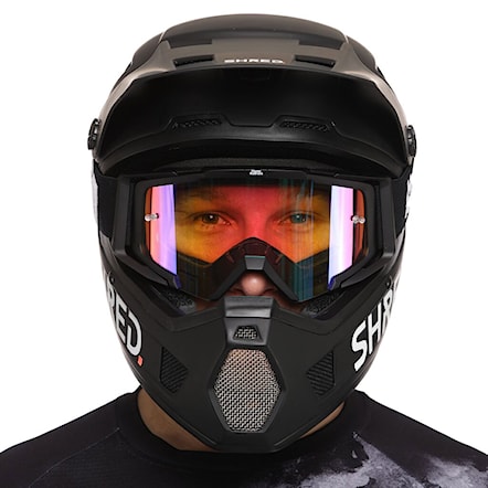 Bike Eyewear Horsefeathers Patriot black | mirror red - 7