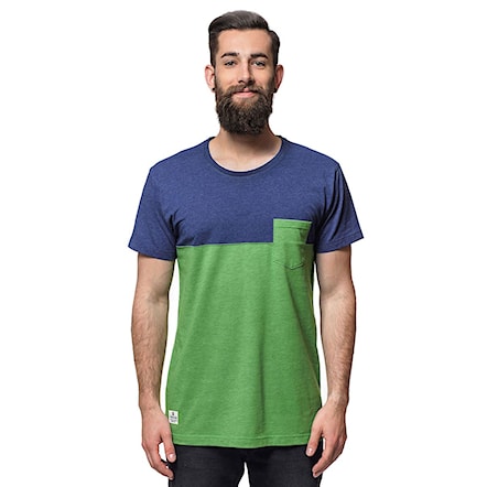 Tričko Horsefeathers Russell heather green 2015 - 1