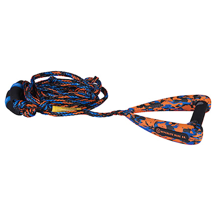 Drążek wakeboardowy Hyperlite Arc Surf Rope W/ Handle 25 orange/blue 2024 - 1