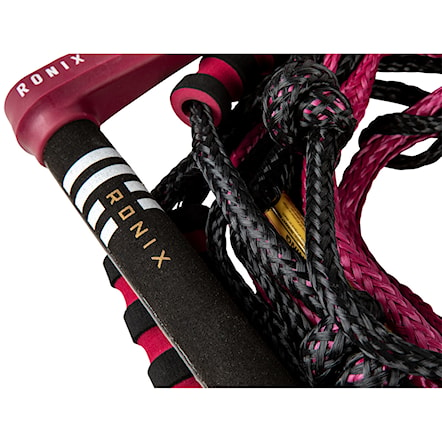 Drążek wakeboardowy Ronix Wms Silicone Bungee Surf Rope merlot 2024 - 3