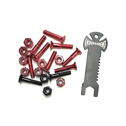 Skateboard hardware Independent Genuine Parts Phill. Red/Blk W.t - 1