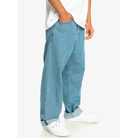 Pants Quiksilver Baggy Nineties Wash ashley blue 2024 - 5