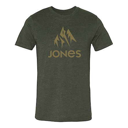 Koszulka Jones Truckee green heather 2018 - 1