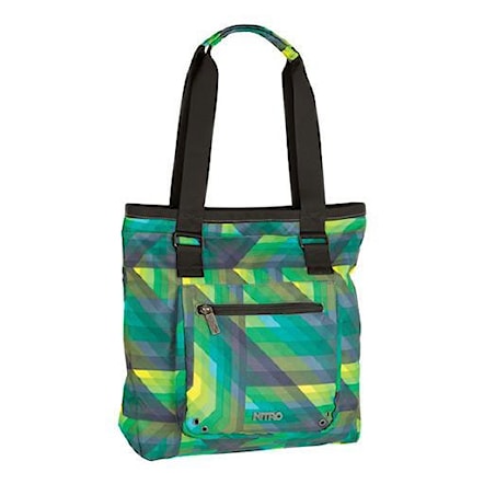 Women’s Shoulder Bag Nitro Tote Bag geo green 2015 - 1