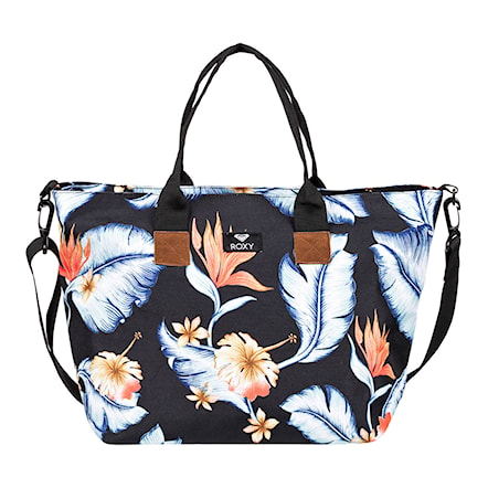 Women’s Shoulder Bag Roxy Good Things anthracite tropical love s 2019 - 1