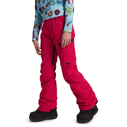 Spodnie snowboardowe Burton Girls Elite Cargo punchy pink 2021 - 1
