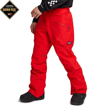 Spodnie snowboardowe Burton Gore Vent flame scarlet 2021 - 1