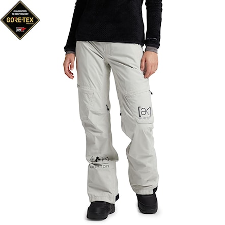 Nohavice na snowboard Burton Wms [ak] Gore Summit Pant solution dyed light grey 2022 - 1
