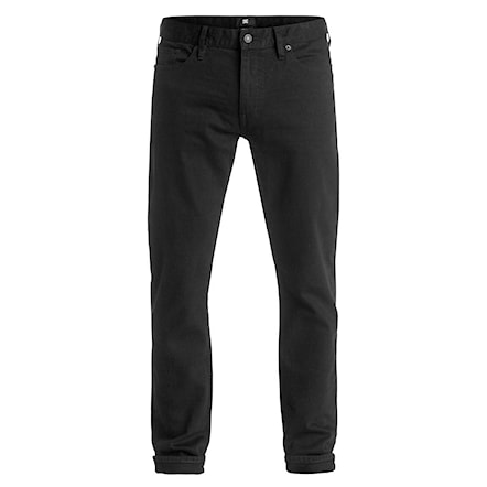 Jeans/nohavice DC Worker Straight black black rinse 2016 - 1