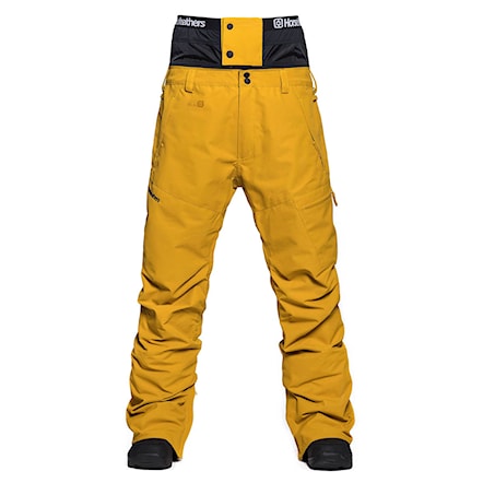 Snowboard Pants Horsefeathers Charger golden yellow 2021 - 1