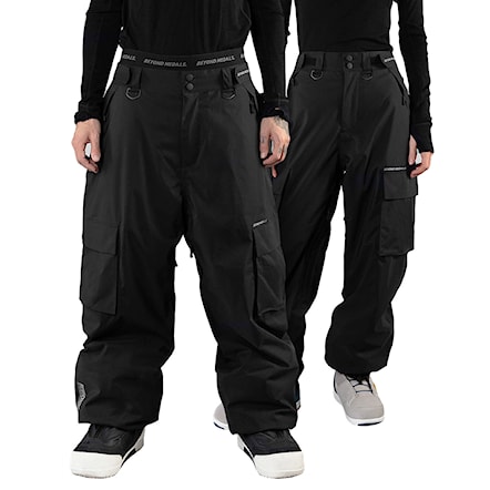 Nohavice na snowboard Beyond Medals Cargo Pants 2L black 2026 - 1